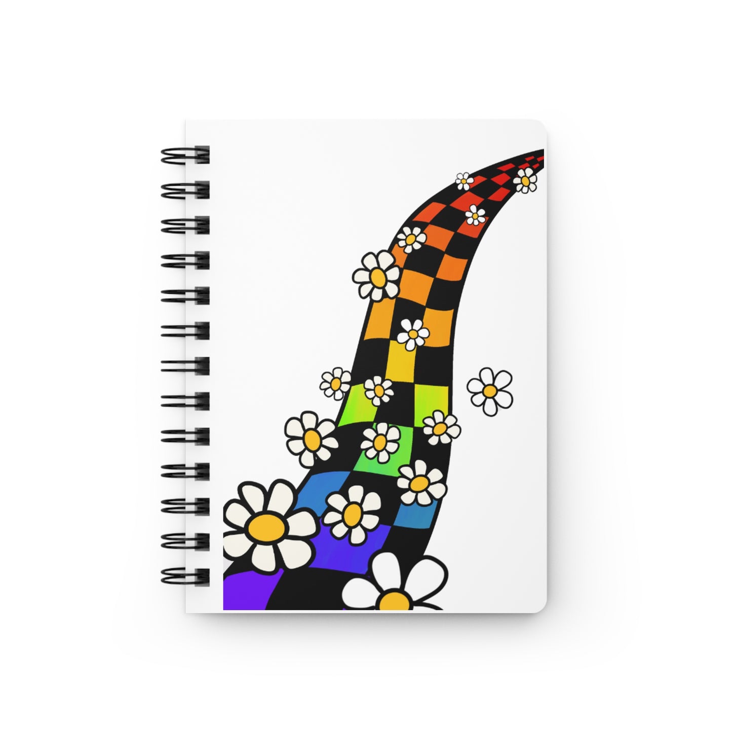 Rainbow Hippie -Spiral Bound Journal